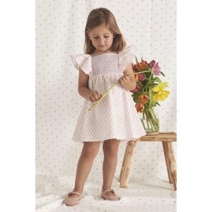 Vestido Niña Mangas Volantes Babidu 91462