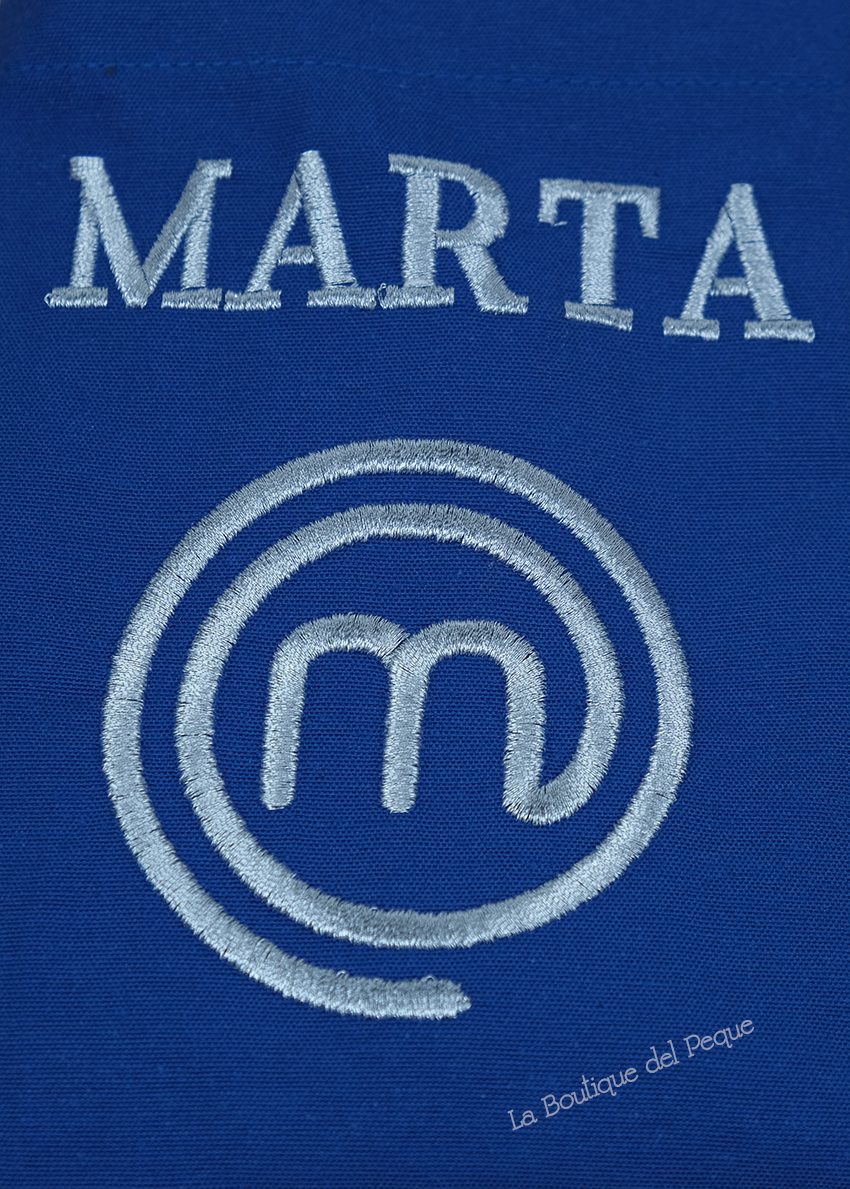 Delantal MasterChef impreso personalizado Nombre personalizado con delantal  impreso con el logotipo de MasterChef -  México