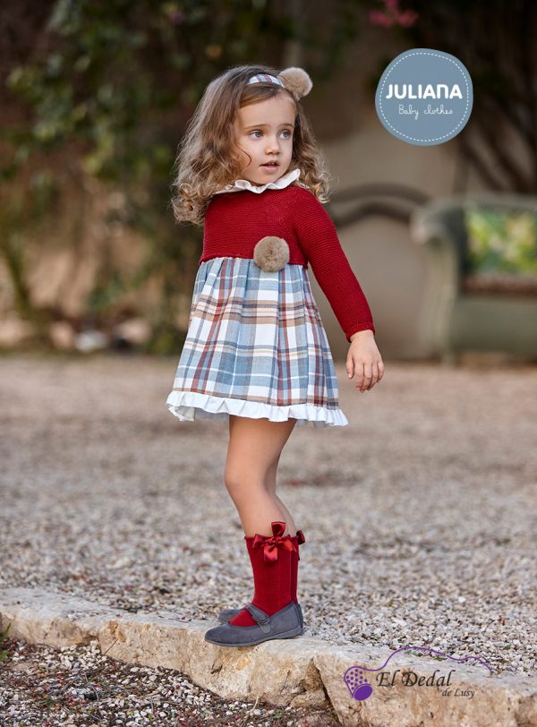 Vestido Niña Juliana J6151 - Imagen 2