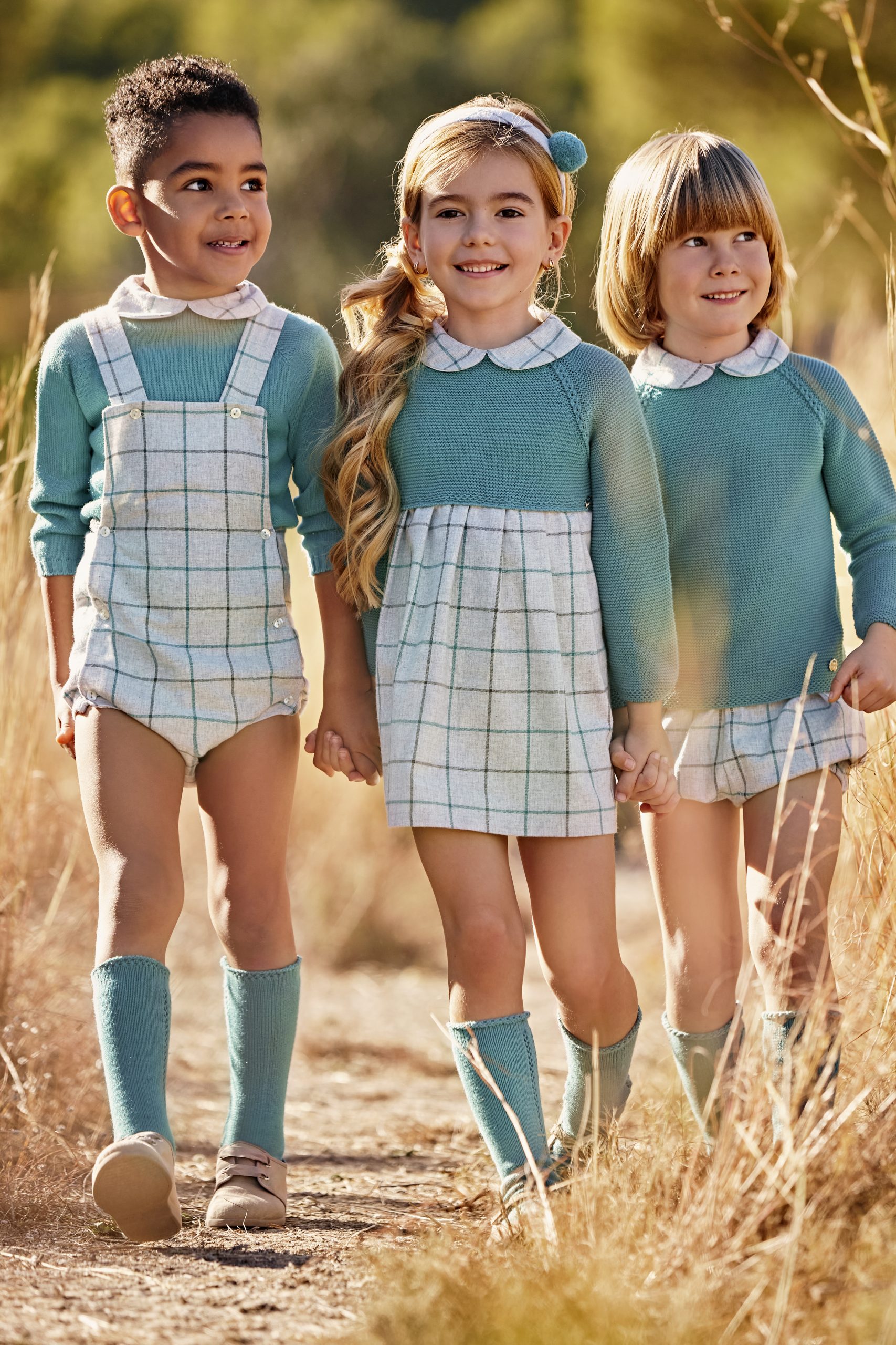 Conjunto Bebé Peto Cuadros Juliana 24609 - Imagen 3