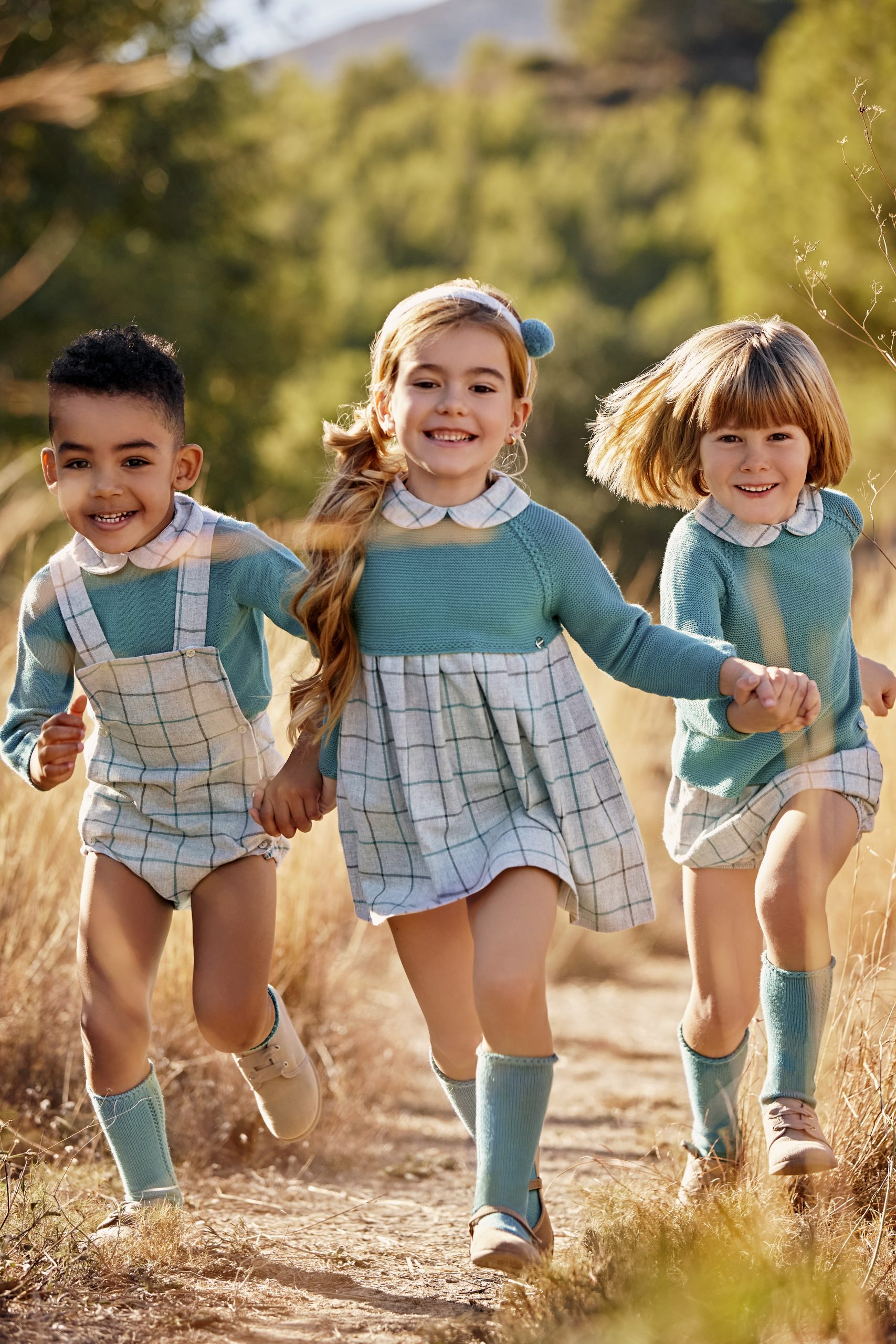 Conjunto Bebé Peto Cuadros Juliana 24609 - Imagen 4