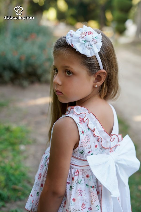 Vestido Niña Flores y Hojas Dbb Collection 23302 - Imagen 2