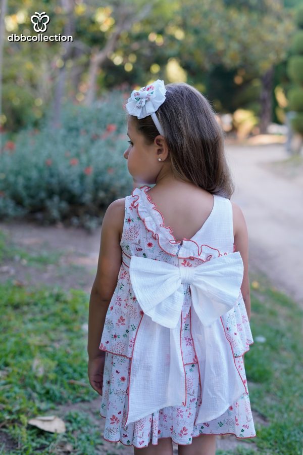 Vestido Niña Flores y Hojas Dbb Collection 23302 - Imagen 3