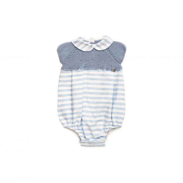 Pelele Niño Cuerpo Punto Tela Rayado Juliana 25169