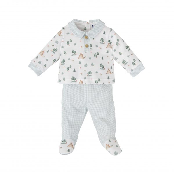 Conjunto Bebé Polaina + Camiseta Refugio Babidu 52124