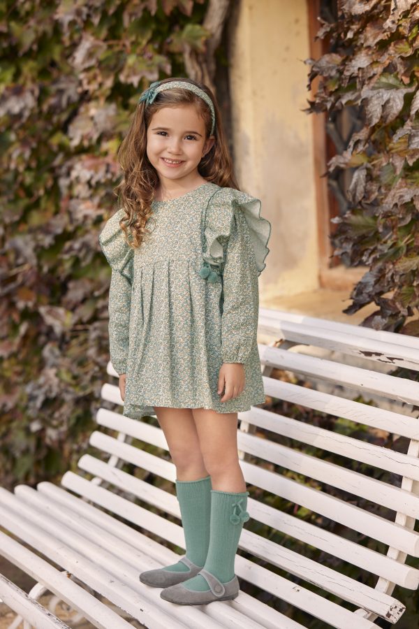 Vestido Niña Flores Juliana 25663 - Imagen 2