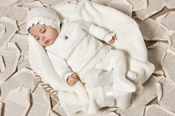 Conjunto Bebé Lana 3 Piezas Punto Rombos Vastas 25542 - Imagen 2