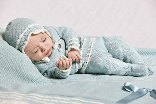 Conjunto Bebé Lana 3 Piezas Lorzas Empiece Calado 25543 - Imagen 2