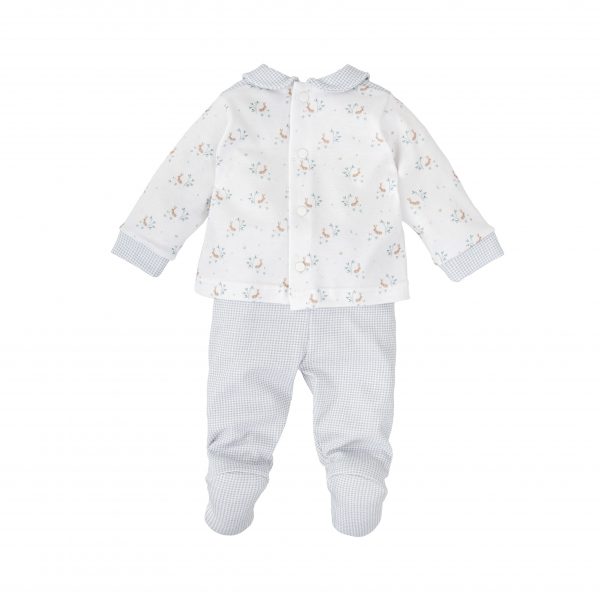 Conjunto Bebé Polaina + Camiseta Pradera Babidu 52127 - Imagen 2