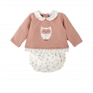 Conjunto Bebé Felpa Búho Tundra Babidu 41613