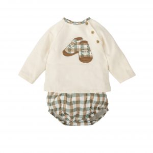 Conjunto Bebé Felpa Zapatillas Ambar Babidu 41654