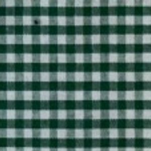 Tela por metros popelín algodón Cuadro Vichy Pequeño 6000-Verde Botella