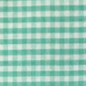 Tela por metros popelín algodón Cuadro Vichy Pequeño 5005-Verde Agua