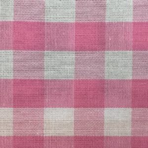 Tela por metros popelín algodón Cuadro Vichy Grande 4000-Rosa