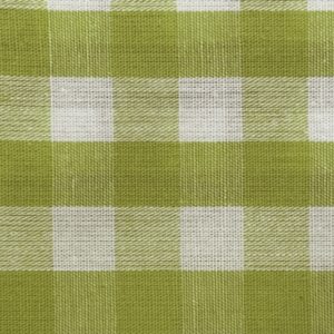 Tela por metros popelín algodón Cuadro Vichy Grande 6003-Verde Caqui
